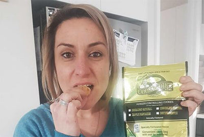 The cookie diet has helped me get in the best shape of my life! They are so easy and convenient, I don’t even feel like I’m on a diet! Cookie Diet testimonial